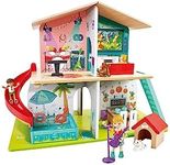 Hape Musical Rock & Slide Dollhouse w/Sound Kids/Children Interactive Toy 3y+