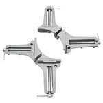 PONY 2-Piece 90 Degree Right Angle Clamp Set with 3’’ Maximum opening, More than 200 lbs Clamping force & 1/2’’ Clamping Height, Aluminum Alloy Body, Adjustable Corner Clamps for Multiple Projects