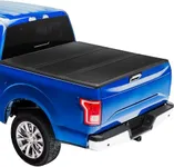 GarveeTech Hard Tri-Fold Truck Bed Tonneau Cover, Truck Tonneau Cover Compatible with 2009-2024 Dodge Ram 1500 | 5.7Ft Fleetside Bed, Black