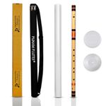 Punam Flutes G Natural Base Right Hand Bansuri Size 25.65 Inches
