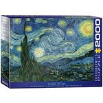 Eurographics 8220-1204 Starry Night by Vincent Van Gogh Puzzle (2000-Piece)