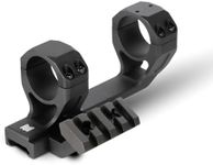 Monstrum Sidewinder Series Scope Mount with 45 Degree Canted Red Dot Sight Base | 30 mm diameter | Picatinny