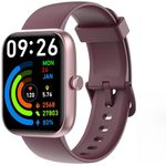 Smart Watch for Men Women with Bluetooth Call, Alexa Built-in, Heart Rate & Sleep Monitor, 1.83" DIY Dial Fitness Watch with 100+ Sport Modes, IP68 Waterproof, Compatible with Android iOS