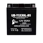 Replacement for YIX30L-BS Battery 12V 30AH SLA - Compatible with, 2014 Polaris Ranger, 2018 Polaris Rzr, 2010