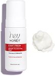 Hey Honey Skincare Intimate Body Odor Wash Foam | pH Balancing Cleanser | Feminine Vaginal Wash | Fragrance-Free Non-Irritating | Aloe Vera, Honey & Propolis Extract for Sensitive Skin | 5 Fl Oz.