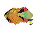 Fully Gattu for Kite Flying for Kids and Adults for Lohri and Maker Sakrati (Multicolor)