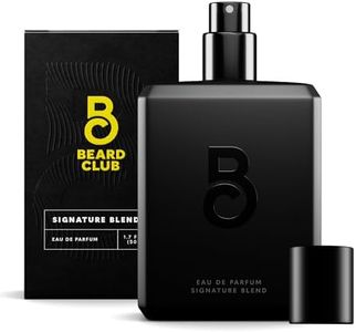 The Beard Club Signature Blend Mens Cologne – Eau de Parfum Spray 1.7 Fl Oz (50ml) Cologne for Men – Long Lasting Fragrance - Bergamot, Pineapple, Cedarwood & Vanilla – Bold Masculine Perfume for Men