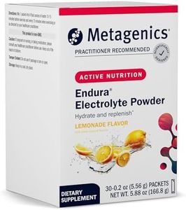 Metagenics Endura - Electrolyte Balance Supplement Powder - Hydrating Packets - With Ascorbic Acid & Calcium - Non-GMO, Gluten-Free & Vegetarian - Lemonade Flavor - 30 Packets (0.2 oz Each)