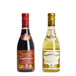 Giusti - 3 Gold Medals Balsamic Vinegar of Modena & White Condiment - 2 x 250ml Champagnotta