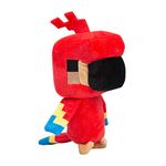 Minecraft 8984 Happy Explorer Plush Parrot 7 Inches, Red