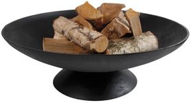 Esschert FF90 36 x 78 x 78cm XL Fire Bowl Cast-Iron - Black