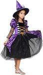 Jason Party Girls Witch Costume Halloween Fairytale Deluxe Set - Queen-L