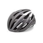 Giro Unisex Foray Road Cycling Helmet, Matt Titanium/White, Medium 55-59 cm UK