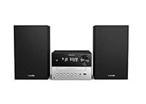 Philips Audio M3205/12 Micro Music System with Bluetooth (Hifi System, FM Radio, USB, CD, MP3-CD, USB Port for Charging, 18 W, Bass-Reflex Loudspeakers, Digital Sound Control)