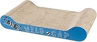 Trixie Wild Cat Scratching Cardboard, Assorted Color, X-Large, 41 x 24 x 7 cm