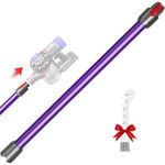 Quick Release Wand Compatible for Dyson V15 V11 V10 V8 V7 Stick Vacuum Cleaner, Vacuum Cleaner Extension Rod Vacuums Attachment Extension Tube 73cm (Purple)