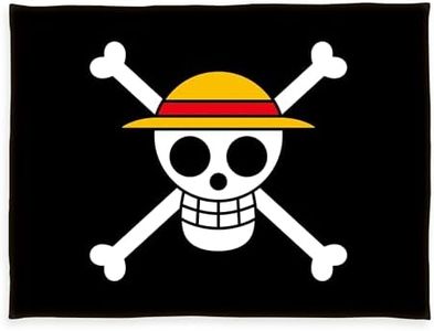 Herding Wellsoft One Piece - Manta (poliéster, 150 x 200 cm), diseño de Calaveras