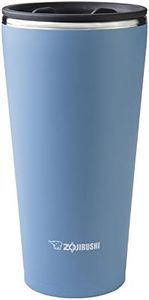 ZOJIRUSHI Stainless 15-Oz/450 ml, Blue Gray Vacuum Insulated Tumbler for Coffee or Tea, Blue/Gray, SX-FSE45 AJ