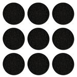 100PCS 30mm Round Aromatherapy Refill Pads Electric Humidifier Diffuser Refill Pads Scented Oil Pads for Scent Ball Plug-in Diffuser Black