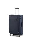 Samsonite Base Boost - Soft Luggage Suitcase 78 cm Large, Trolley Case with 4 Wheels, TSA Lock, Lightweight & Expandable, 105 L, Navy Blue
