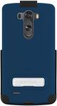 Seidio Surface Case with Metal Kickstand and Holster Combo for LG G3 - Retail Packaging - Royal Blue