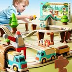 iPlay, iLearn 62PCS Train Track Set