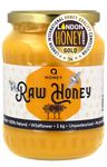 Pure Raw Honey 1kg Gold Award Winner of London International Honey Quality Competition 2024