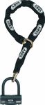 ABUS U-lock 58/140HBIII100 + chain 12KS80Loop - Motorbike lock with XPlus cylinder & SRA approved