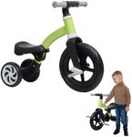 Banana Bike Kids Tricycles Age 2-4 - Toddler Tricycle - 3 Wheeler Bikes for Kids - Heavy Duty Tricycles Kids - Fun and Developmental Ride - Removable Pedals Trike - Water Green