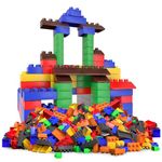 BAYBEE 1000 Pcs Bricks Building Blocks for Kids | Creative Building Construction Learning Educational Toys for Children | Puzzle Block Games Toy | DIY Building Block Toys for Kids Boy Girls