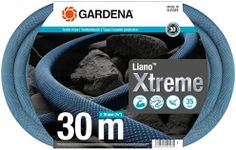 Gardena Liano Xtreme 18484-20 3/4 Inch 30 m Set Extremely Robust Textile Fabric Garden Hose with PVC Inner Hose Lightweight Weather-Resistant Multicoloured