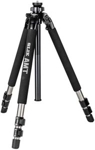 SLIK PRO 700 DX Silver Tripod Legs 71" Tall (615-317) - Heavy Duty AMT Alloy Legs Support up to 44lbs of Heavy telephoto Lenses, Spotting scopes, and Professional Filmmaking Cameras