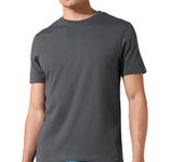 PATCH ORIGINALS Mens Casual Wear Cotton French Terry 240 GSM Plain Round Neck Tshirt Steel Grey