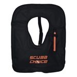 Scuba Choice Adult Black Snorkel Vest w/Name Box, X-Large