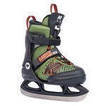 K2 Raider Boys' Ice Skates, Green-Orange, M (EU: 32-37)