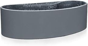 Sruhrak Sanding Belts 100 x 915 mm - Pack of 5 800 Grit Silicon Carbide Sanding Belts for Polishing and Rust Removal of Metal