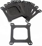 10pcs/set Carburetor Base Carb Gaskets Open 4 bbl 1/16" Thick Fits for SBC BBC 350 Engines