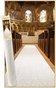 Beistle Novelty Polyester Fabric Floral Aisle Runner Wedding Ceremony Decoration 3' x 100'