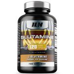 Glutamine - 3000mg L Glutamine Per Serving - Enhanced with D3 & B12 - Vegan and Vegetarian L-Glutamine (120 Capsules)