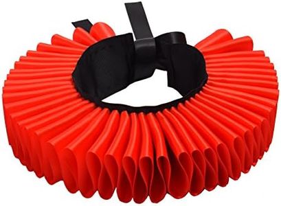 GRACEART Renaissance Elizabethan Ruffle Neck Collar (Poppy Red)