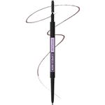 Maybelline New York Brow Ultra Slim Defining Eyebrow Makeup Mechanical Pencil With 1.55 MM Tip & Blending Spoolie For Precisely Defined Eyebrows, Medium Brown, 0.003 oz.