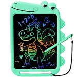 NOBES Kids Toys for 2 3 4 5 6 7 Years Old Boys Girls Gifts, Dinosaur Toys 10 inch Doodle Board, Erasable, Portable, Educational Learning Travel Toys Boy Girl Birthday Christmas Gifts Age 3-8 (Green)