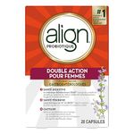 Align Probiotic, Women's Dual Action, Multi-Strain Probiotic, with Chaste Tree, Soothes Occasional Abdominal Discomfort, Gas, Bloating, 28 Capsules