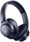 soundcore by Anker Q20i Hybrid Active Noise Cancelling Foldable Headphones, Wireless Over-Ear Bluetooth, 40H Long ANC Playtime, Hi-Res Audio, Big Bass, Customize via an App, Transparency Mode (Blue)