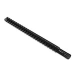 Olsa Tools | 1/4-Inch Drive Aluminum Socket Organizer | Professional Quality Socket Holder (BLACK)