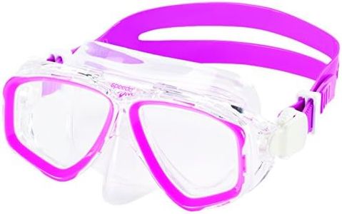 Speedo Unisex-Youth Adventure Swim Mask Junior, Pink Frost