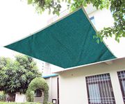 FREDDO HDPE Fabric Cotton Webbing Sun Shade Sails 90% Protection from Sun & UV Rays Ideal for Car Parking, Outdoor Garden, Balcony, Patio, Olive Green Color, 10 ft x 30 ft, Pack of 1 Piece