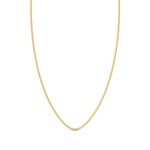 LORDS JEWELS 18kt Gold Chain 1.47 Gram BIS Hallmarked 18 inch Yellow Gold Chain for Women