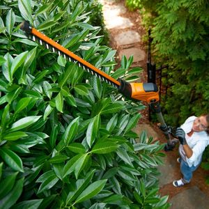 WORX 20V Cordless Pole Hedge Trimmer – Lightweight, Extendable
