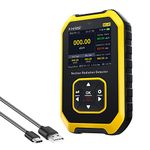 Geiger Counter Nuclear Radiation Detector, Geevorks Beta Gamma X-Ray Tester with Triple Alarm Mode, Radiation Detector Real Time Monitoring